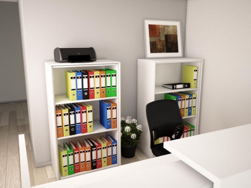 Armoire mi-haute ouverte H133 L90