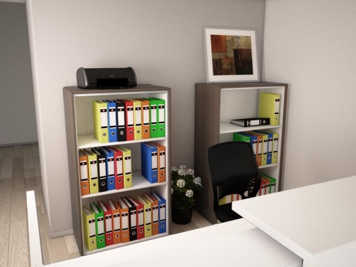 Armoire mi-haute ouverte H133 L90