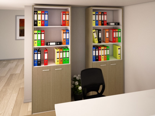 Armoire haute mixte L90 H216 qualité