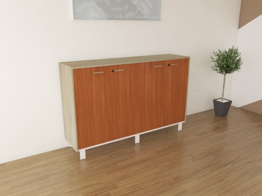 Bloc de 2 armoires MAGE avec piètement