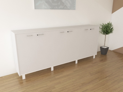 Bloc de 3 armoires MAGE avec piètement