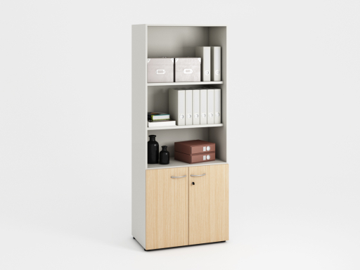 Armoire haut de bureau en bois, made in France