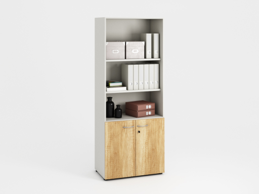 Armoire haut de bureau en bois, made in France