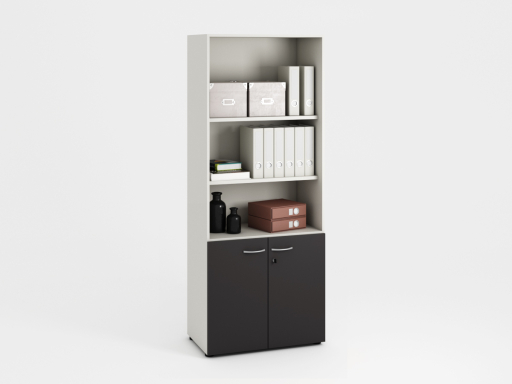 Armoire haut de bureau en bois, made in France