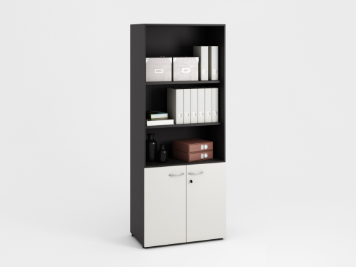 Armoire haut de bureau en bois, made in France