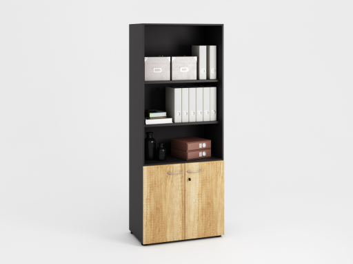 Armoire haut de bureau en bois, made in France