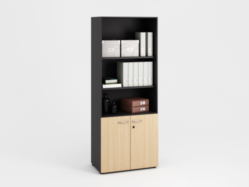 Armoire haut de bureau en bois, made in France