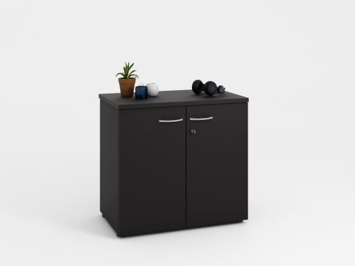 Armoire basse portes battantes GARANCE H72 made in France