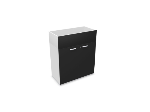 Armoire portes battantes avec jardinière OMIO