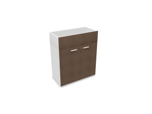 Armoire portes battantes avec jardinière OMIO