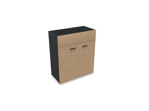 Armoire portes battantes avec jardinière OMIO
