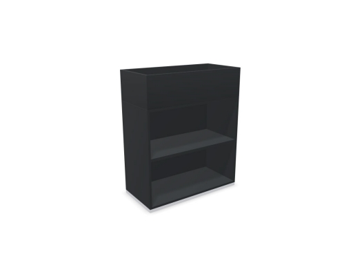 Armoire ouverte avec jardinière OMIO