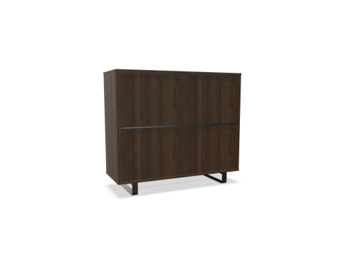 Armoire design mi-haute ASCO, fabriqué en Italie