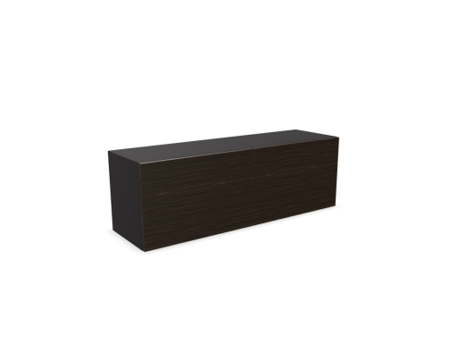 Armoire basse suspendue avec portes push open STIL