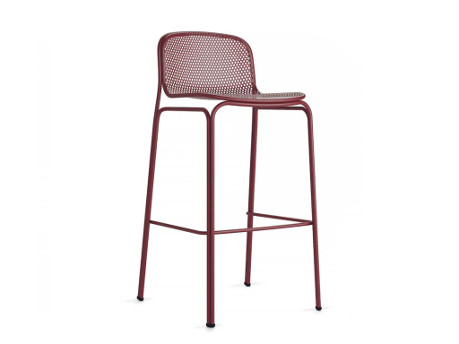 Lot de tabourets intérieur / extérieur en métal, made in France