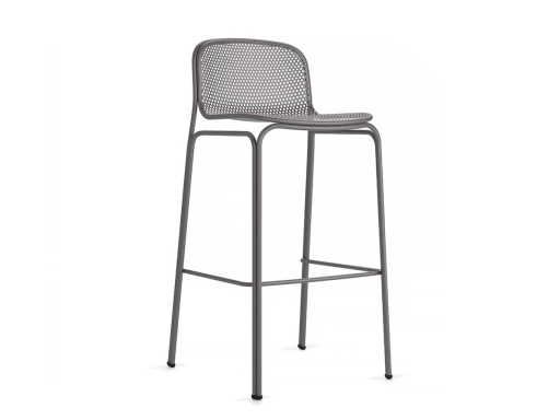Lot de tabourets intérieur / extérieur en métal, made in France