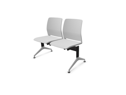 Banc d'accueil sur poutre MOTUS en polypropylène