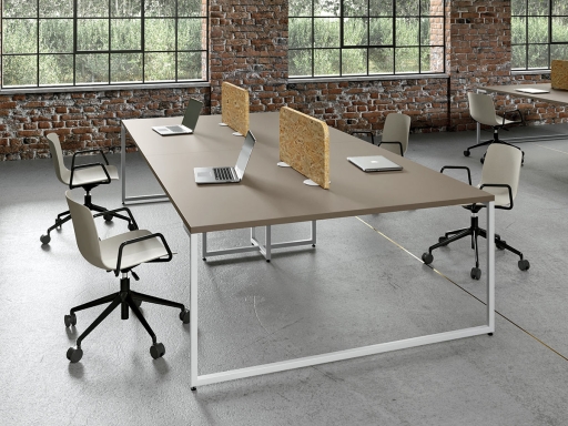 Bureau contemporain 4 personnes OLYMPE