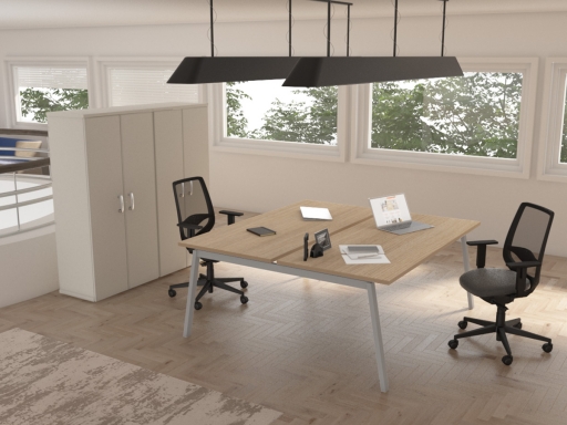 Bureau double 2 personnes ARKEN pas cher