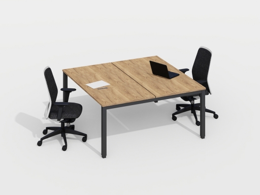 Bureau vis à vis 2 personnes AKKA pas cher, coworking