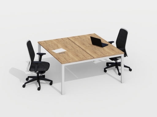 Bureau vis à vis 2 personnes AKKA pas cher, coworking