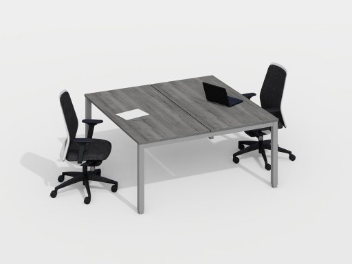 Bureau vis à vis 2 personnes AKKA pas cher, coworking