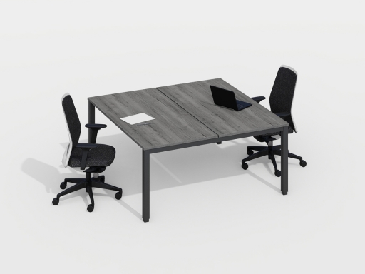 Bureau vis à vis 2 personnes AKKA pas cher, coworking