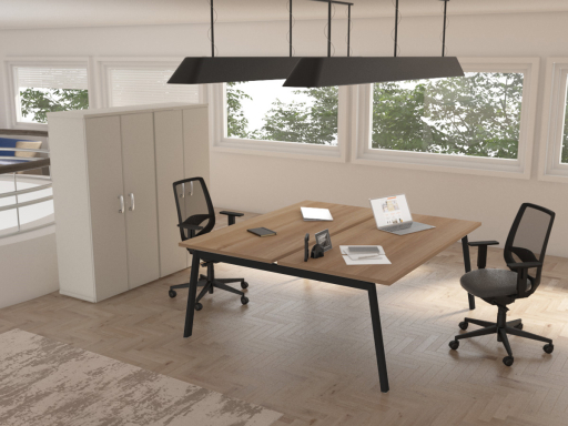 Bureau double 2 personnes ARKEN pas cher