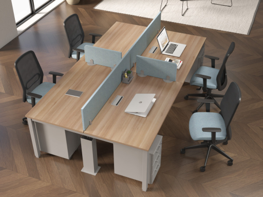 bureau partagé 4 personnes contemporain, par cher