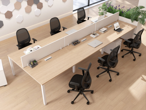 bureau partagé 6 personnes contemporain, par cher