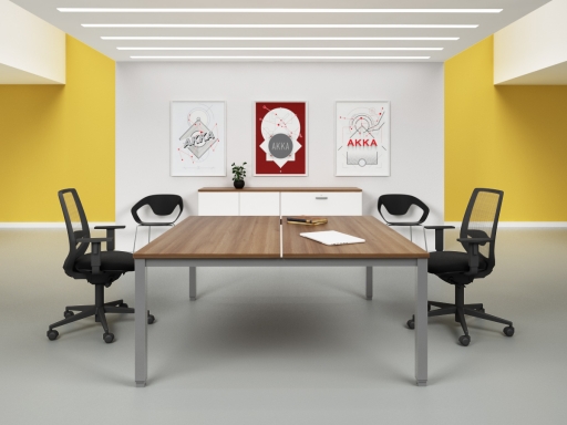 Bureau vis à vis 2 personnes AKKA pas cher, coworking