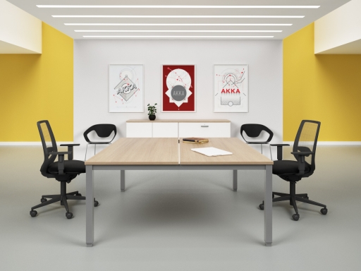 Bureau vis à vis 2 personnes AKKA pas cher, coworking