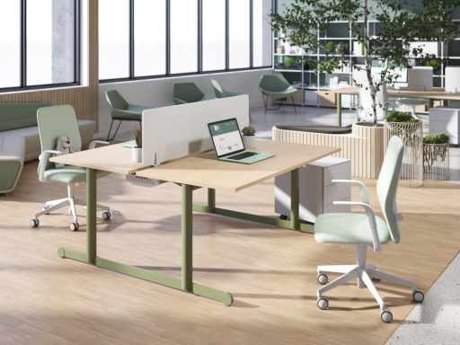 Bureau partagé design, Fabriqué en Italie