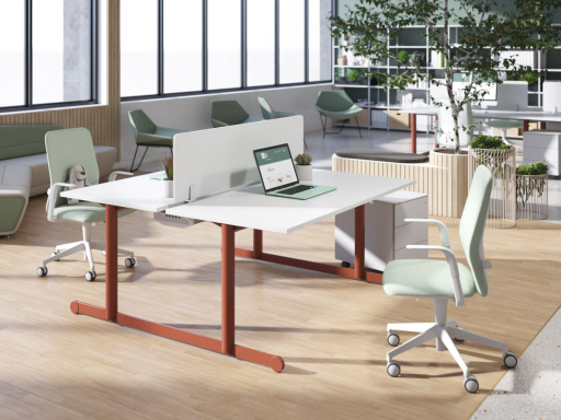 Bureau partagé design, Fabriqué en Italie