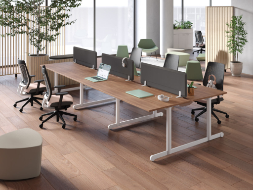 Bureau partagé design 6 personnes