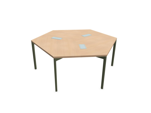 Bureau bench 3 personnes design AXY