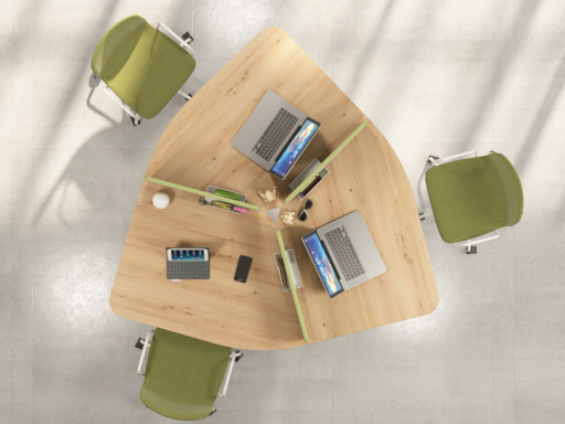 Bureau 3 personnes compact INDEX