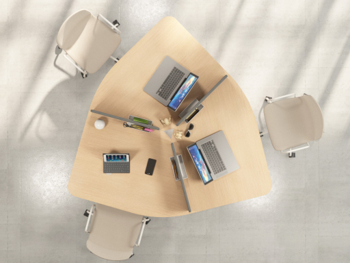 Bureau 3 personnes compact INDEX