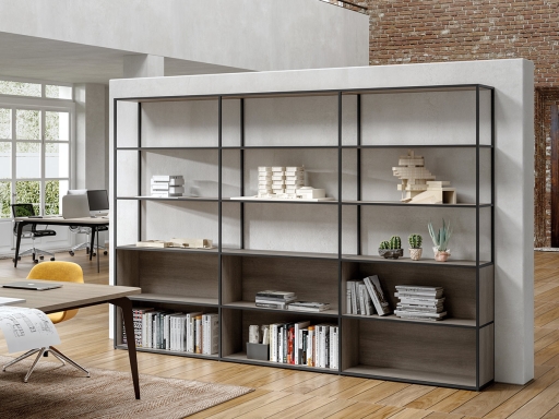 Bibliothèque contemporaine WILO L272xH212