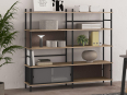 Deskissimo - Bibliothèque mi-haute VIGA L
