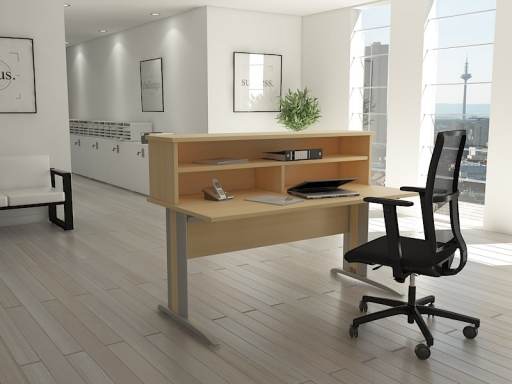 Bureau d'accueil contemporain pas cher