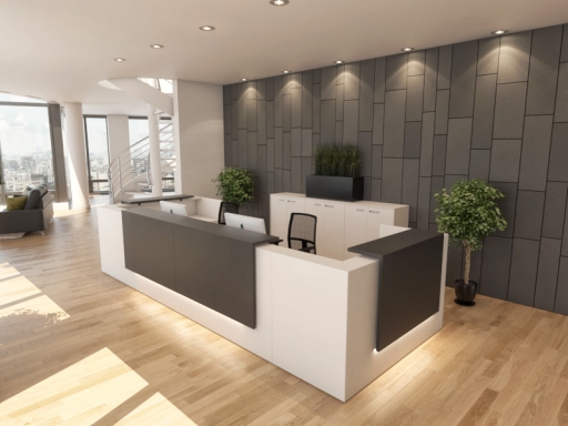 Banque d'accueil design, qualité italienne