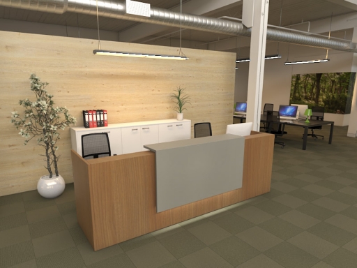 Bureau d'accueil design