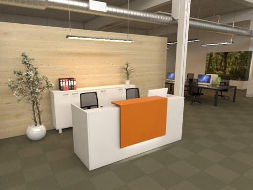 Bureau d'accueil design