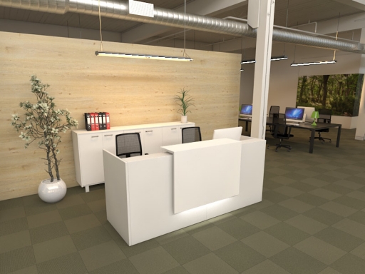 Bureau d'accueil design