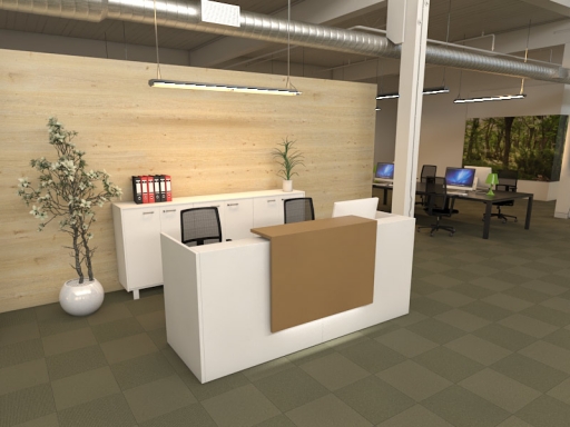 Bureau d'accueil design
