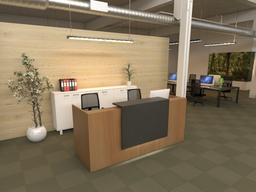 Bureau d'accueil design