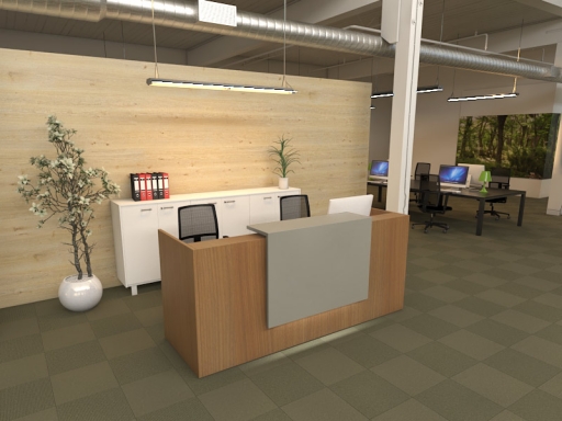 Bureau d'accueil design