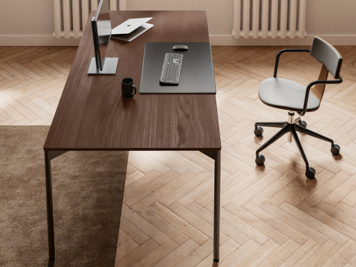 Bureau de direction en bois, haut de gamme