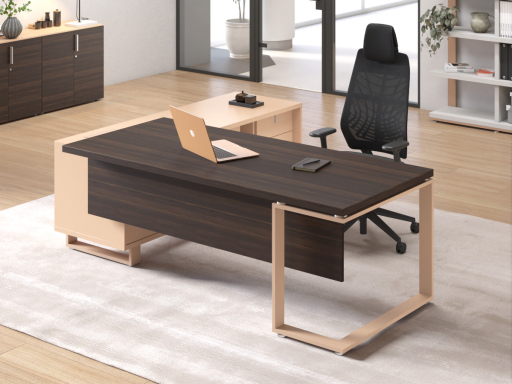 Bureau d'angle SYRACUSE sur crédence